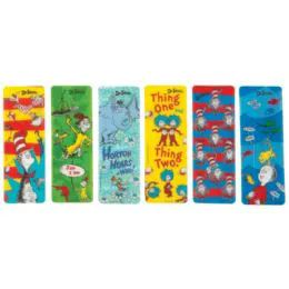 48 Wholesale Dr. Seuss SavE-A-Page Bookmarks