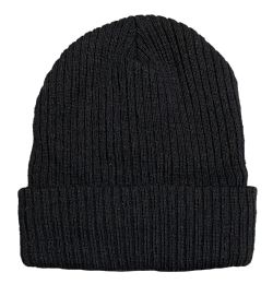 Yacht & Smith Adult Winter Beanie Hat, Cold Weather Unisex Hats, Ribbed With Faux Fur Sherpa Lining