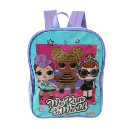24 Pieces 15" Kids Lol Wholesale Backpacks - Backpacks 15" or Less
