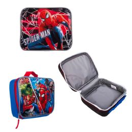 24 Wholesale 9" Insulated Spider Man Lunch Coolers