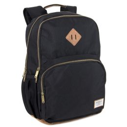 24 Wholesale 19 Inch Premium Backpack Double Compartment With Laptop Sleeve