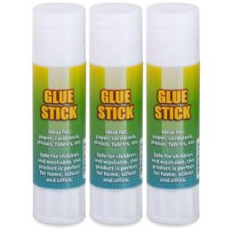 96 Packs Glue Stick 3 Pack - Pens