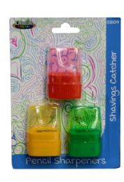 48 of Creative Colors - 3Pk Dome Pencil Sharpeners