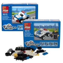 50 of Micro Blocks Police Vehicles In 2 Styles
