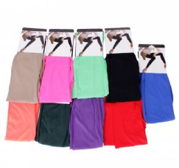 36 Wholesale Womans Assorted Leggings One Size Fits All