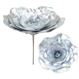 48 Wholesale Xmas Shiny Rose Silver