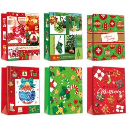 96 Pieces Gift Bag Xmas 3d - Gift Bags Christmas