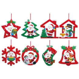 96 Pieces Xmas Hanging Decoration - Christmas Ornament