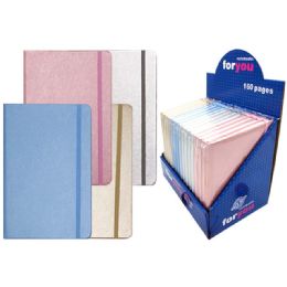 96 Wholesale Notebook Solid Assorted Color