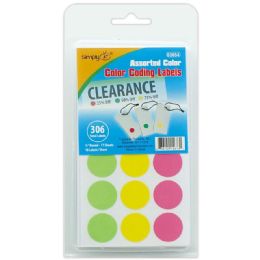 144 Pieces 17 Count Multi Use Label White - Reinforcement Stickers & Labels