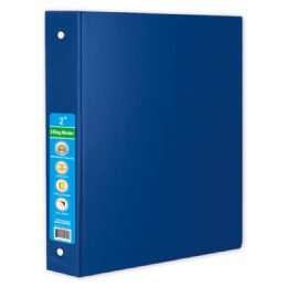48 Wholesale Hard Cover Binder In Blue