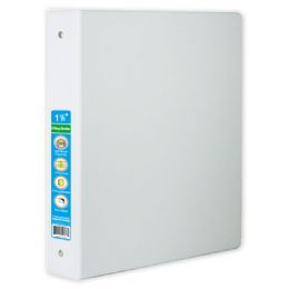 48 Pieces Hard Cover Binder In White - Clipboards and Binders