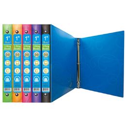 48 Pieces Poly 3 Ring Binder - Clipboards and Binders
