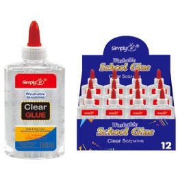 48 Pieces Clear School Glue - Glue