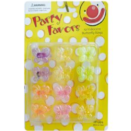 96 Pieces Party Favor Iridescent Butterfly - Party Favors