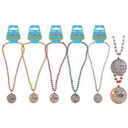 96 Pieces Birthday Necklace - Party Favors