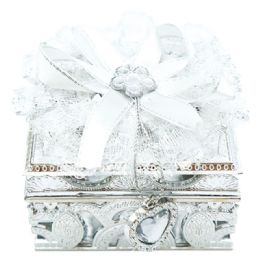 96 Pieces Jewelry Box In Silver - Jewelry Box