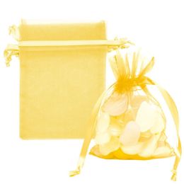120 Pieces Organza Pouches - Party Favors