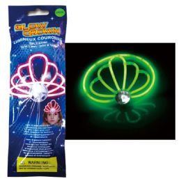 96 Pieces Glow Crown - LED Party Supplies