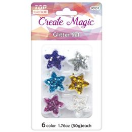 96 Pieces Craft Glitter Set - Craft Beads