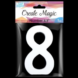 120 Wholesale Wooden Number 8