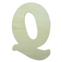 120 Wholesale Wooden Letter Q