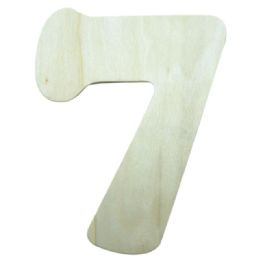 120 Wholesale Wooden Craft Number 7