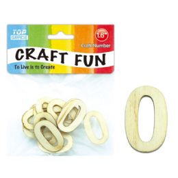 120 Wholesale Wooden Craft Number 0