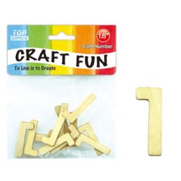 120 Wholesale Wooden Craft Number 1