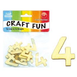 120 Wholesale Wooden Craft Number 4