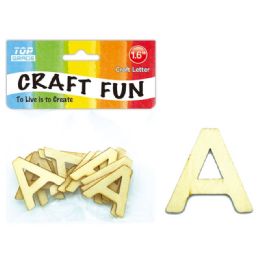 120 Wholesale Wooden Craft Letter A