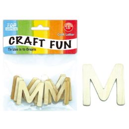120 Wholesale Wooden Craft Letter M