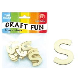 120 Wholesale Wooden Craft Letter S