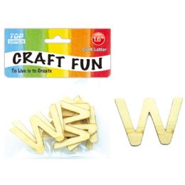 120 Wholesale Wooden Craft Letter W