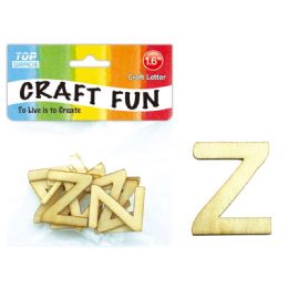 120 Wholesale Wooden Craft Letter Z