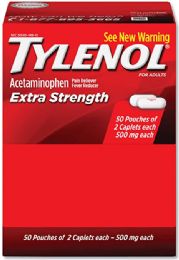 50 Wholesale Tylenol Extra Strength 2 Pack Box