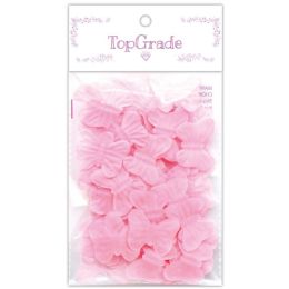 96 Wholesale Butterfly Petal Baby Pink