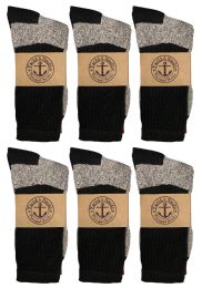600 Wholesale Yacht & Smith Womens Cotton Thermal Crew Socks, Cold Weather Boot Sock, Size 9-11