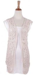 36 of Women's V Neck Knitted Sweaters Vests Sleeveless Casual Pullover Top