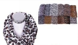 36 Pieces Leopard Printed Scarf Women Blanket Scarf Warm Pashmina Scarfs - Winter Scarves