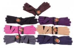 60 Wholesale Winter Warm Stretch Fleece Gloves