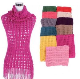 36 Wholesale Women Fringe Knit Tunic Top