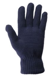 24 Bulk Mens Thermal Knit Winter Glove In Assorted Color