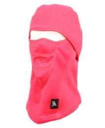 12 Pieces Winter Face Cover Sports Mask With Front Mesh And Warm Fur Lining In Hot Pink - Unisex Ski Masks