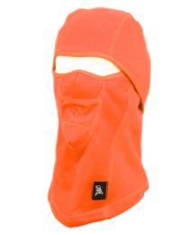 12 Pieces Winter Face Cover Sports Mask With Front Mesh And Warm Fur Lining In Orange - Unisex Ski Masks