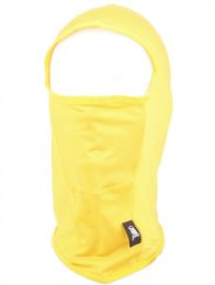 24 Wholesale Winter Ninja Mask In Yellow
