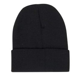 100 Pieces Adult Knit Hat Beanie Black Only - Winter Beanie Hats