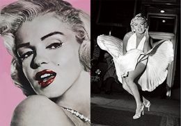 40 Pieces 3d Picture Marilyn Monroe - Home Decor
