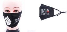 36 Wholesale Cloth Face Cover Black Lives Matter