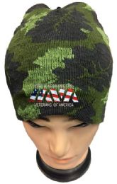 36 Wholesale Iraq And Afghanistan Veterans Camo Winter Beanie